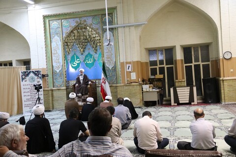 تصاویر/ بیست و چهارمین جلسه هیئت هفتگی روحانیون ارومیه