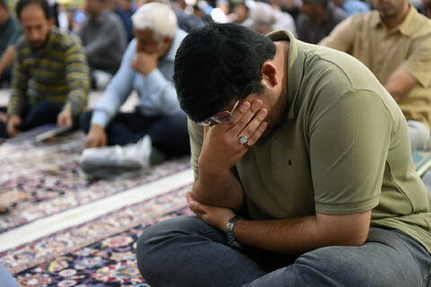 تصاویر/ مراسم روز شهادت امام محمد باقر(ع) در حرم مطهر رضوی
