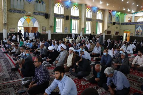 تصاویر/ آیین عبادی سیاسی نماز جمعه شهرستان سلماس