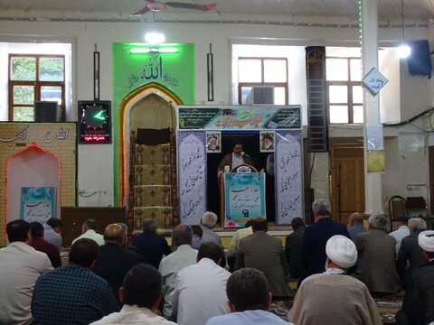 تصاویر/ آیین عبادی سیاسی نماز جمعه شهرستان ماکو