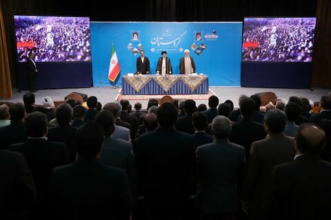 تصاویر/ جلسه شورای اداری استان کردستان با حضور رئیس جمهور