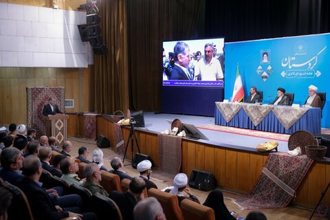 تصاویر/ جلسه شورای اداری استان کردستان با حضور رئیس جمهور