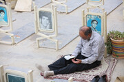 تصاویر/ مراسم پرفیض دعای عرفه در گلستان شهدای اصفهان