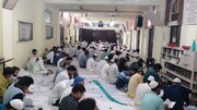 تنظیم المکاتب میں دعائے عرفہ اور مجلس عزا برپا ہوئی