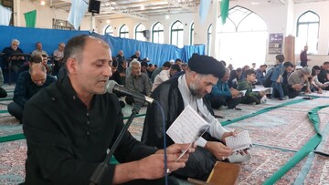 تصاویر/ مراسم پرفیض دعای عرفه در مصلای نوش آباد