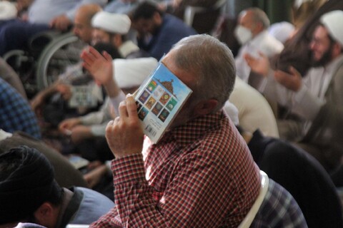 تصاویر / برگزاری دعای عرفه در مدرسه علمیه آیت الله آخوند(ره)