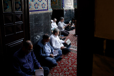 تصاویر/ مراسم دعای عرفه در حرم مطهر رضوی - 2
