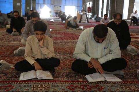 تصاویر/ دعای عرفه مساجد پردیسان