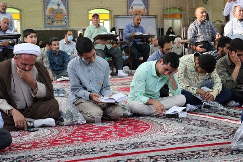 تصاویر/ مراسم پرفیض دعای عرفه در شهرستان سلماس