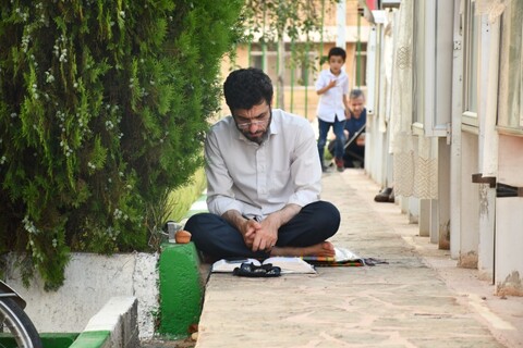 تصاویر/ مراسم پرفیض دعای عرفه در شهرستان خوی