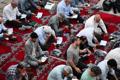 تصاویر/ مراسم پرفیض دعای عرفه در شهرستان خوی