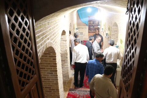 تصاویر/ بازدید جمعی از رؤسای هیئات مذهبی آذربایجان‌غربی از بیت امام راحل در قم