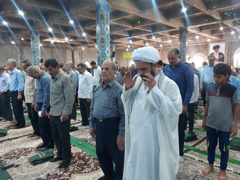 تصاویر: برگزاری نماز عیدسعید قربان درمصلای بقیه الله الاعظم کاشان