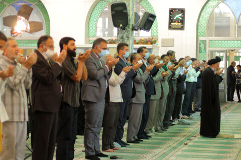 نماز عید سعید قربان در مسجد امام حسین(ع) بیرجند