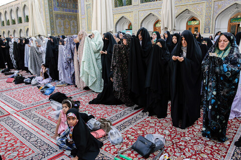 تصاویر/ عید قربان در حرم مطهر رضوی