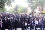Photo/ Hijab wearing women large gathering on Hijab and Modesty Week