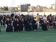 تصاویر/ جشن خانوادگی حامیان حجاب در کاشان