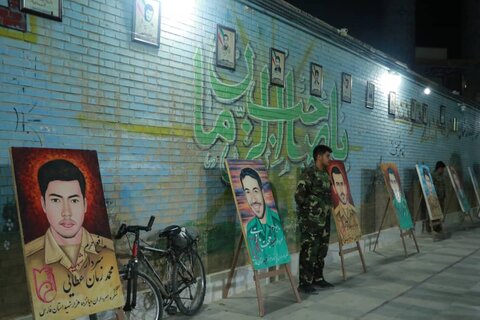 تصاویر| یادواره شهدای بسیج مقداد حسینیه صاحب الزمان(عج) شیراز