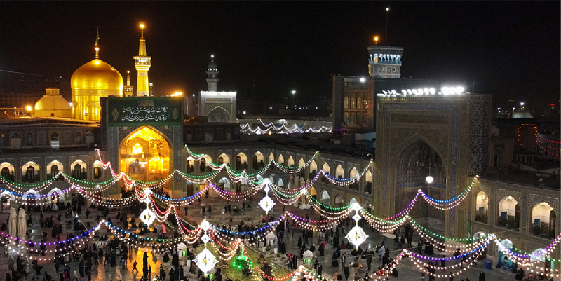 Imam Hadi’s birth anniversary special ceremony at Imam Reza holy shrine