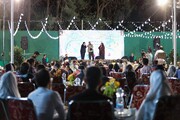 تصاویر/ مراسم ازدواج ۳۶ زوج جوان در امامزاده شاه میرحمزه اصفهان