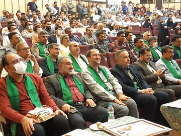 تصاویر/ جشن دهه ولایت و امامت و تجلیل از خانواده سادات دانشگاه کاشان