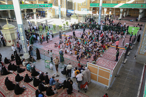 جشن بزرگ کودکان علوی در حرم حضرت معصومه(س)