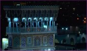 فیلم | نقاره‌زنی شب عید غدیر خم در حرم مطهر رضوی