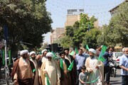 تصاویر/ پیاده روی به مناسبت عید غدیر در ارومیه
