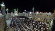 تصاویر/ اطعام ۸ هزار نفری آستان مقدس هلال بن علی آران و بیدگل در شب عید غدیر
