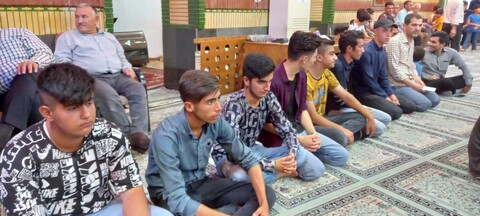 تصاویر/ جشن شب عید غدیر در مسجد جامع شهرستان شوط