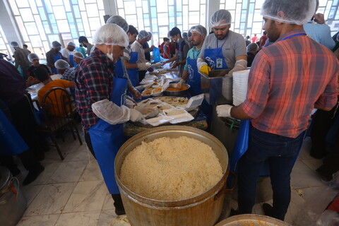 تصاویر/اطعام بزرگ عید غدیر در اصفهان