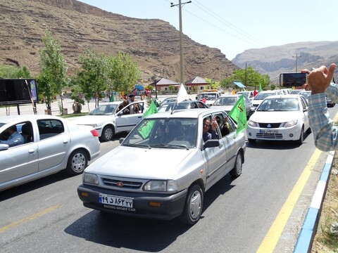 تصاویر / کاروان شادی خودرویی در شهرستان ماکو