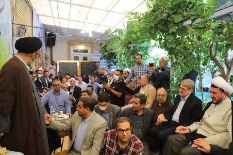 تصاویر/ دیدار عیدانه نماینده ولی فقیه در استان آذربایجان شرقی با مردم تبریز