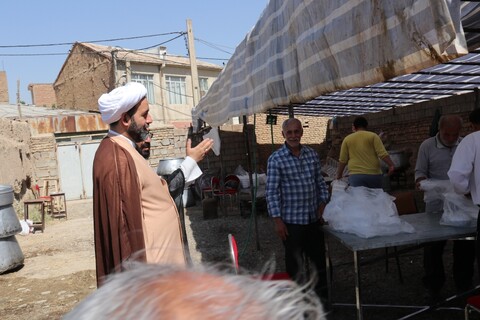 تصاویر/ طبخ و توزیع ۱۴ هزار غذای گرم در مسجد رضاآباد ارومیه