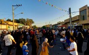 تصاویر/ جشن خیابانی غدیر در آران و بیدگل