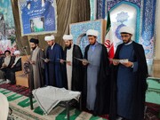 طلاب مدرسه علمیه امام حسن(ع) استان زنجان معمم شدند