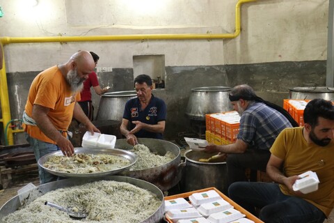 تصاویر: اطعام غدیر در کاشان