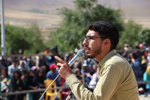 تصاویر/ بازسازی و بازخوانی واقعه عیدغدیرخم در پارک «سراب کوثر» شهر قروه