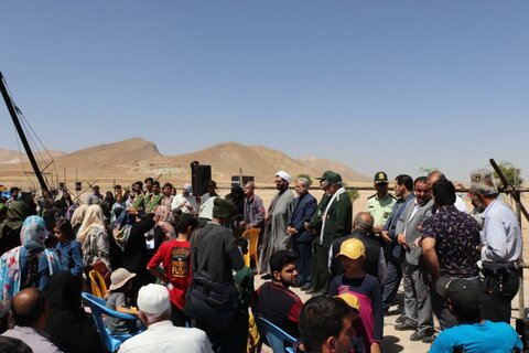 تصاویر/ بازسازی و بازخوانی واقعه عیدغدیرخم در پارک «سراب کوثر» شهر قروه