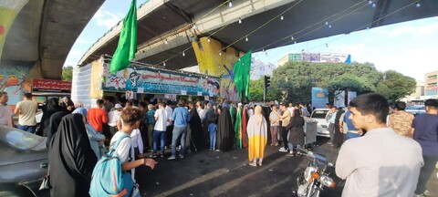 تصاویر/ فعالیت طلاب و بسیجیان مهدیه تبریز در عید غدیرخم