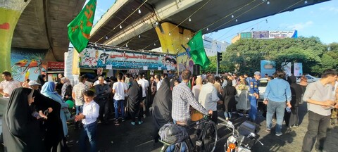 تصاویر/ فعالیت طلاب و بسیجیان مهدیه تبریز در عید غدیرخم