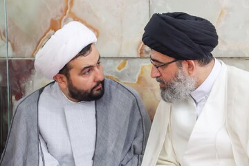 تصاویر/  ویژه‌برنامه انجمن شعر طلاب استان تهران بمناسبت عید غدیر مدرسه علمیه آیت‏‌الله مجتهدی