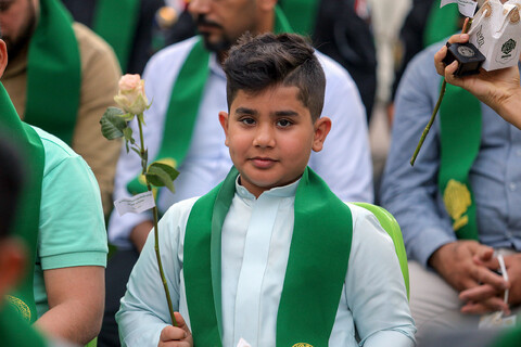 تصاویر/ اختتامیه جشن‌های غدیر در آستان مقدس علوی