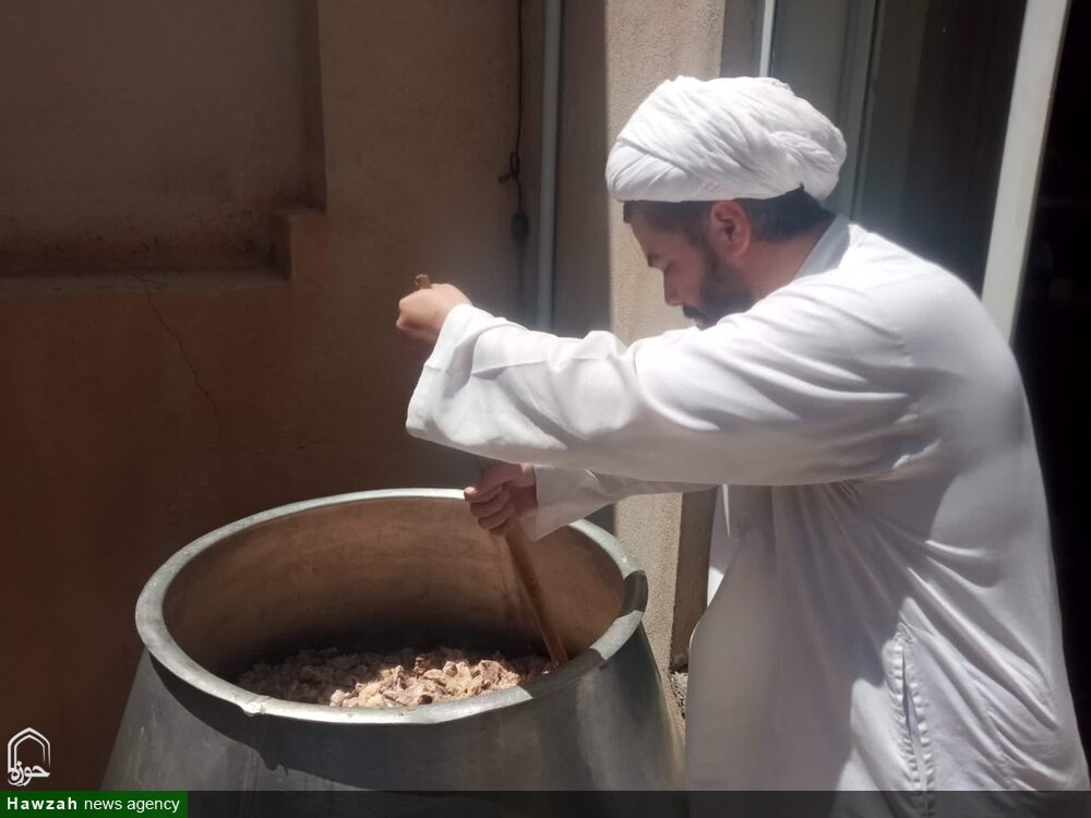 پخت و توزیع ۲هزار پرس غذای گرم در محله خلیل آباد تبریز