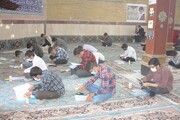 تصاویر/ آزمون داوطلبان ورود به حوزه علمیه در کرمانشاه