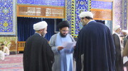 تصاویر/ آزمون ورودی حوزه علمیه یزد در مسجد حظیره