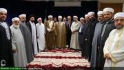 Ayatollah Arafi receives Sunni Scholars 