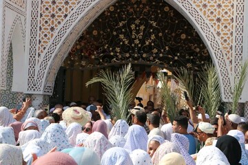 استقبال از حجاج بیت‌الله‌ الحرام در منطقه تماسین الجزایر