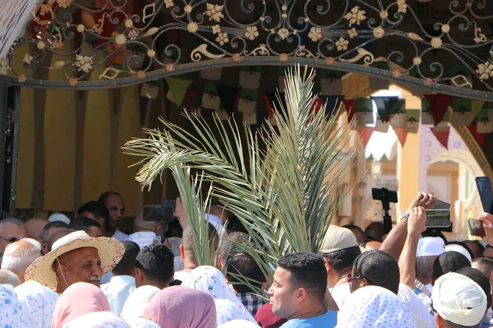 استقبال از حجاج بیت‌الله‌ الحرام در منطقه تماسین الجزایر