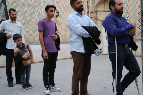 تصاویر| آیین سیاه پوش شدن نوجوانان عفیف آباد شیراز با همکاری کانون شهید سلیمانی مسجد الرجا